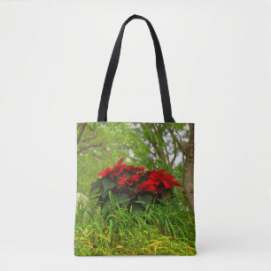 Red Poinsettia Tasche