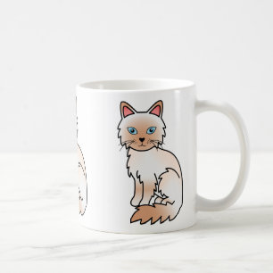 Red Point Birman / Ragdoll Cat Kaffeetasse