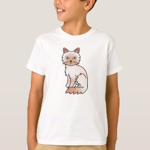 Red Point Birman / Ragdoll Cat T-Shirt