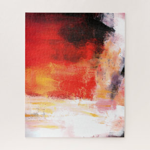 Red Polar - Abstrakte Kunstmalerei