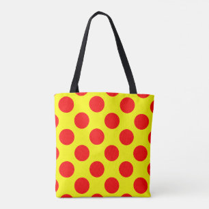 Red Polka Dots Tasche