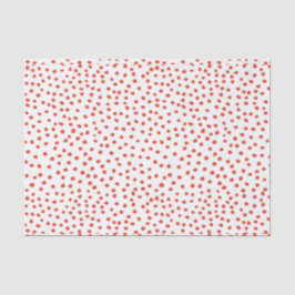 Red Polka Dots Tissue Paper Seidenpapier