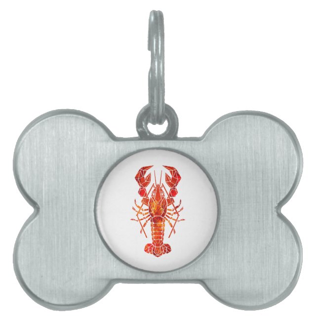 Red polygonal lobster tiermarke (Vorderseite)