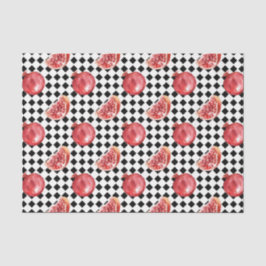 Red Pomegranat (Design 8 Red Series) Seidenpapier