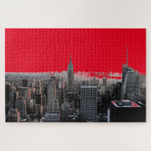 Red Pop Art New York City Manhattan