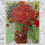 Red Poppies and Daisies von Vincent van Gogh<br><div class="desc">Still Life: Red Poppies and Daisies von Vincent van Gogh ist ein Vintager Kunst Post-Impressionismus noch Leben Blumenmalerei. Ein wunderschönes Bouquet mit Mohn-Blume und Blume aus weißem Mohn, die in einer dekorativen Vase frisch aus dem Garten stammen. Über den Künstler: Vincent Willem van Gogh (1853-1890) war einer der berühmtesten postimpressionistischen...</div>
