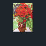 Red Poppies and Daisies von Vincent van Gogh Leinwanddruck<br><div class="desc">Still Life: Red Poppies and Daisies von Vincent van Gogh ist ein Vintager Kunst Post-Impressionismus noch Leben Blumenmalerei. Ein wunderschönes Bouquet mit Mohn-Blume und Blume aus weißem Mohn, die in einer dekorativen Vase frisch aus dem Garten stammen. Über den Künstler: Vincent Willem van Gogh (1853-1890) war einer der berühmtesten postimpressionistischen...</div>