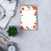 Red Poppies | INDIVIDUELLE NAME