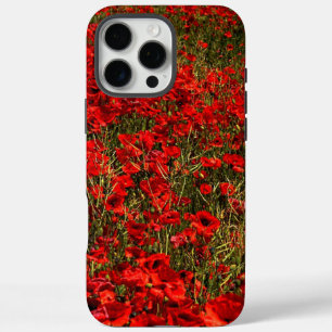 Red Poppies iPhone 16 Pro Max Hülle