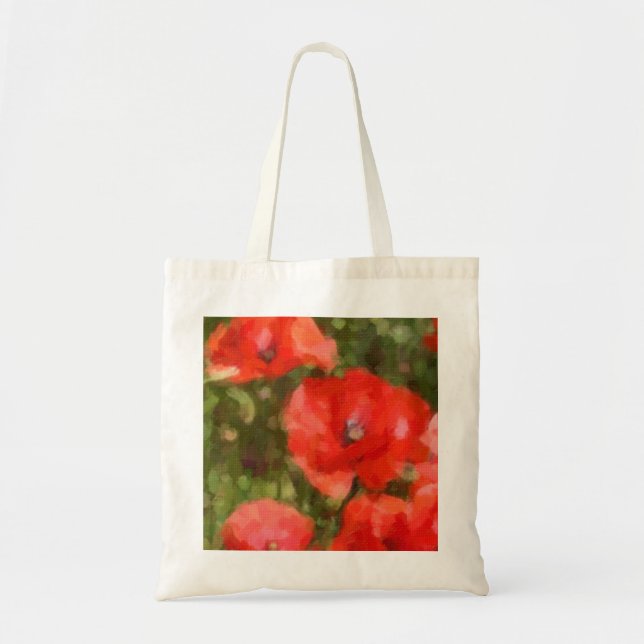 Red Poppies Tragetasche (Vorne)