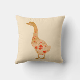 Red Poppy Goose Kissen