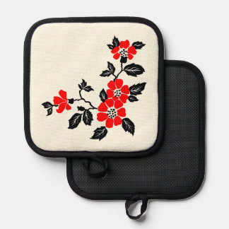 Red Poppy Hot Pad Topflappen
