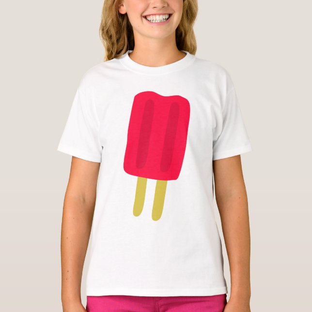 Red Popsicle Girls T - Shirt (Vorderseite)