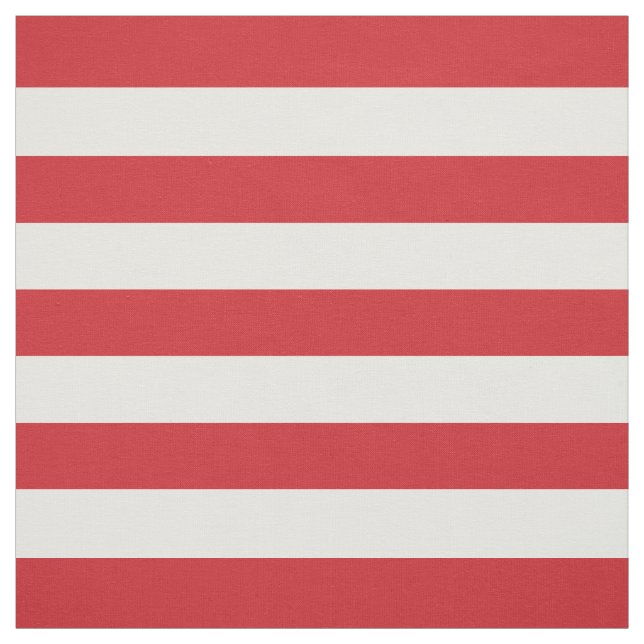 Red Preppy Stripes Stoff (Muster)