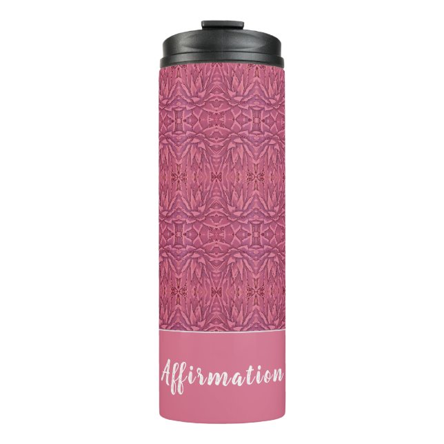 Red Promotional Agave Thermal Tumbler Thermosbecher (Vorderseite)