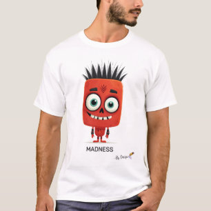 Red Punk-Zeichen   MADNIS - nach Entwurf   Spaß T-Shirt