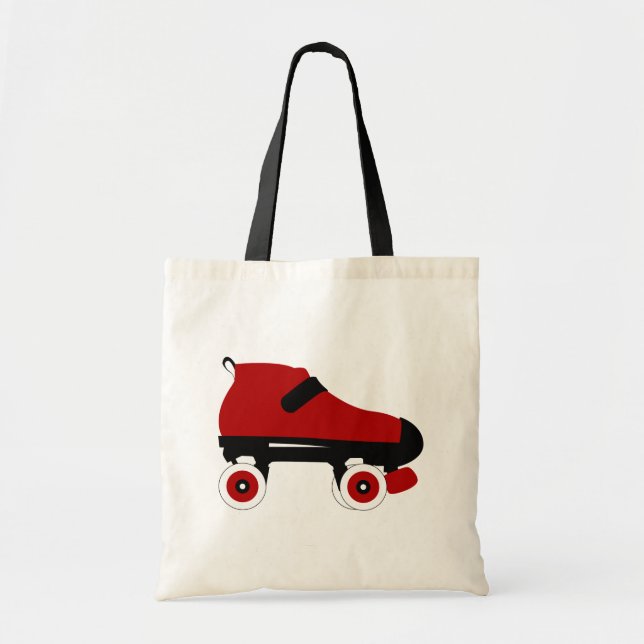 red quad roller derby skate tragetasche (Vorne)