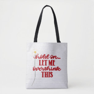 Red Quote und Daisy Tasche