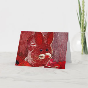 RED RABBBIT FEIERTAGSKARTE