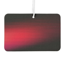 Red Racing Stripes Abstract Art Autolufterfrischer
