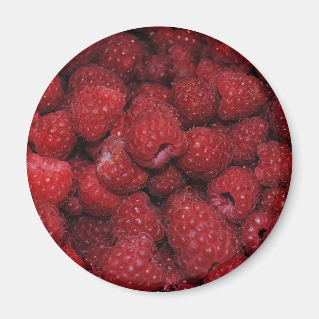 Red Raspberries Magnet (Vorne)