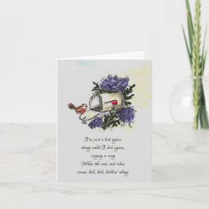 Red Red Robin Card Karte