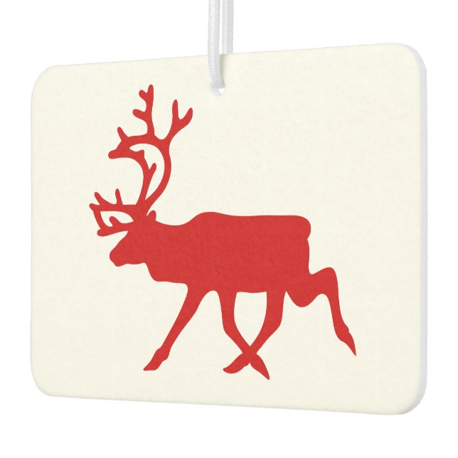 Red Reindeer / Karibik-Silhouette Autolufterfrischer (Links)