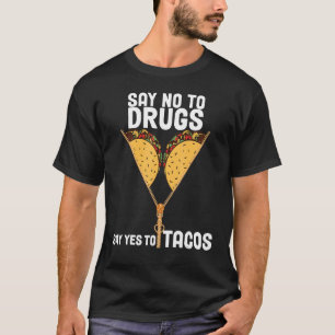 Red Ribbon Drug Awareness Say No to Dugs sagen, ja T-Shirt
