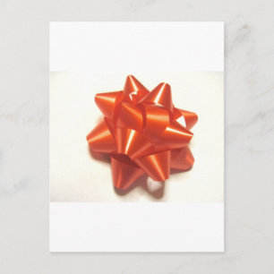 Red Ribbon Postkarte