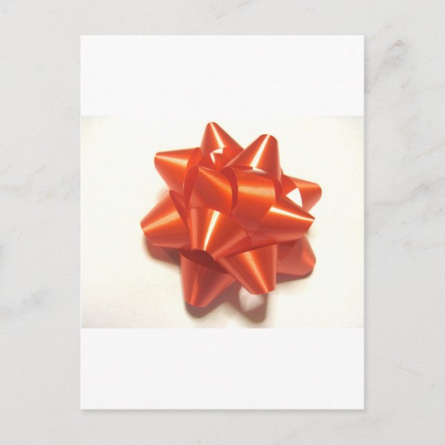 Red Ribbon Postkarte (Vorderseite)