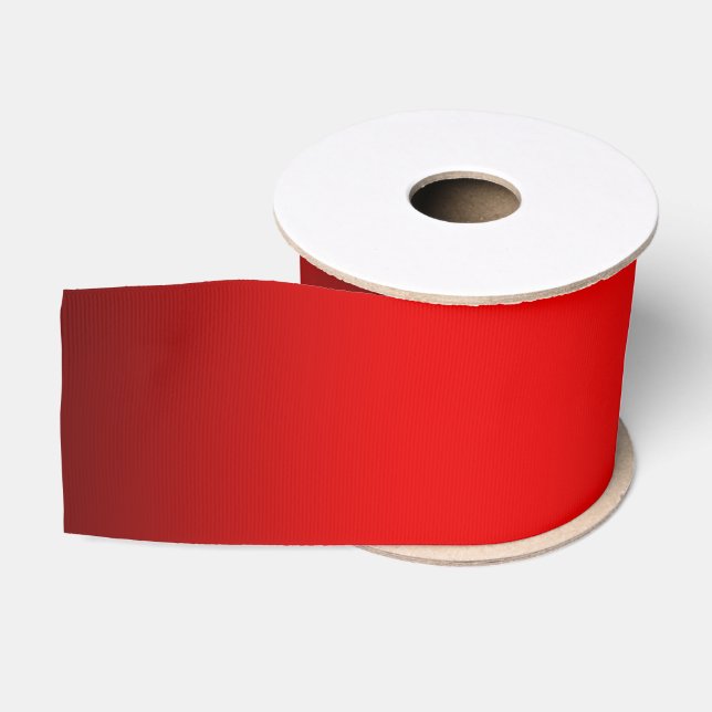 Red Ribbon Weihnachten Ripsband (Spule)