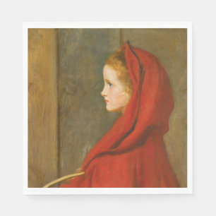 Red Riding Hood (von John Everett Millais) Serviette