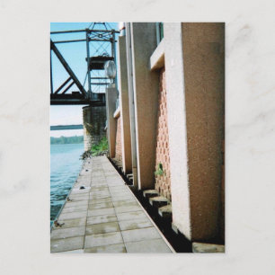 Red River Dock Postkarte