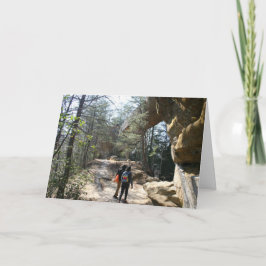 Red River Gorge, KY - Skybridge 2 notecards Karte