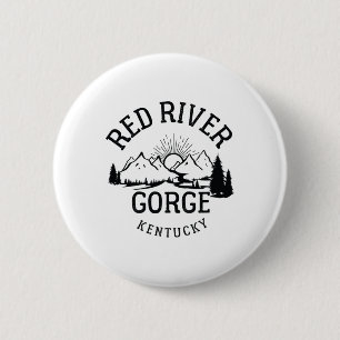 Red River Gorge Wanderung Kentucky Parks Wandern Button