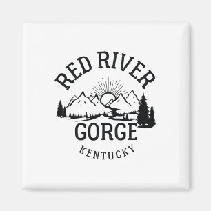 Red River Gorge Wanderung Kentucky Parks Wandern  Magnet