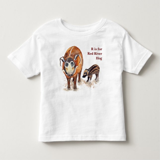 Red River Hog T - Shirt für Babys und Kinder (Vorderseite)