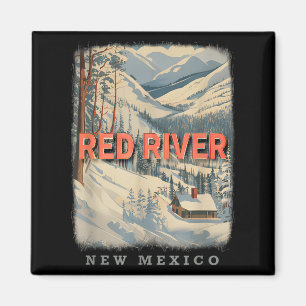 Red River New Mexico Nm Skiing Extravaganza Sd778 Magnet
