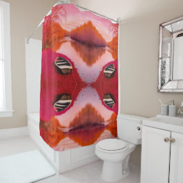 Red River Sunrise Duschvorhang