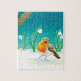 Red Robin Bird Illustration