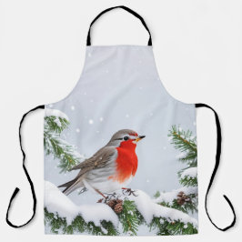 Red Robin Holiday Weihnachten Schürze