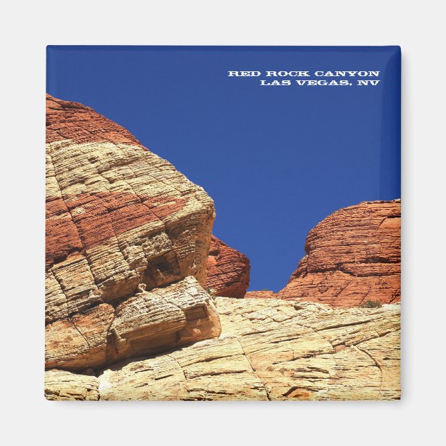 Red Rock Canyon Magnet (Vorne)
