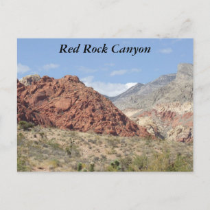 Red Rock Canyon, Mojave Wüste, in der Nähe von Las Postkarte