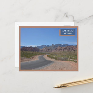 Red Rock Canyon Nature Las Vegas Nevada Wüste Postkarte