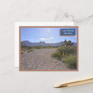 Red Rock Canyon Nature Las Vegas Nevada Wüste Postkarte