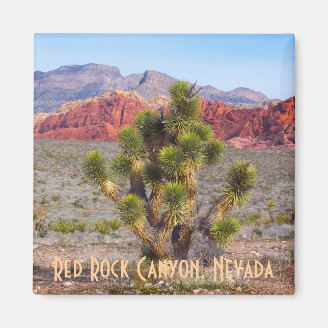 Red Rock Canyon Nevada Magnet (Vorne)