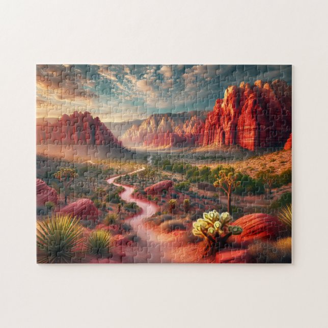 Red Rock Canyon Nevada Scenic Landscape  (Horizontal)