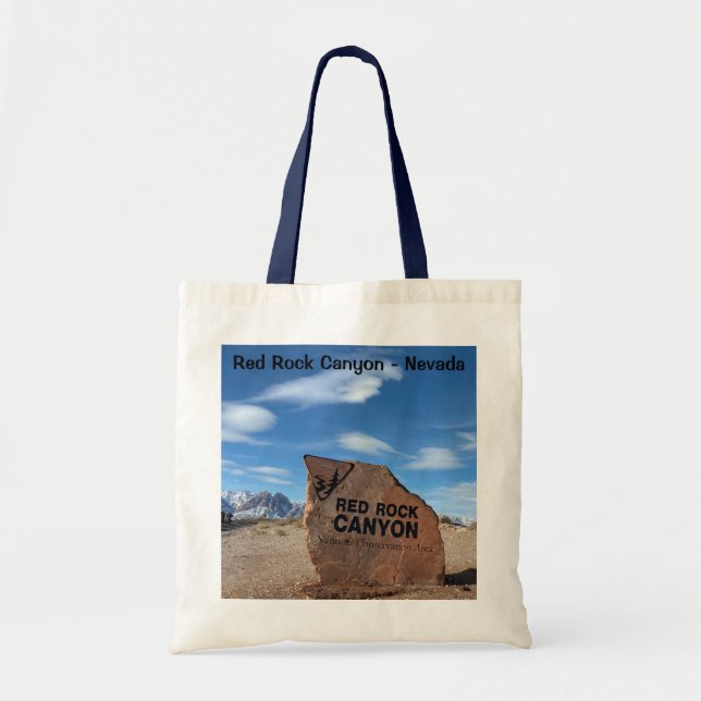 Red Rock Canyon Nevada Tote Bag Tragetasche (Vorne)