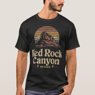 Red Rock Canyon - Retro Red Rock Canyon T-Shirt