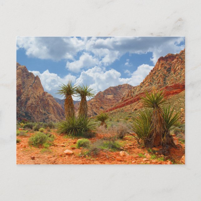 Red Rock Canyon Spring Mountain Ranch Poster Postkarte (Vorderseite)
